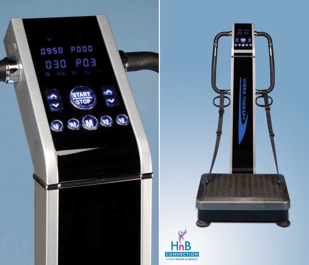 platinum vibra therapy machine silver HnB Connection health beauty connection